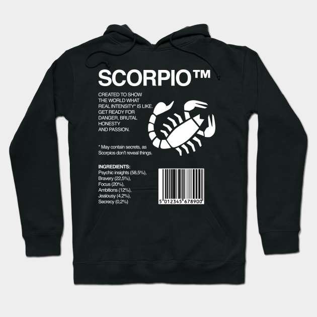 Scorpio Package - Scorpio Zodiac - Scorpio Astrological Sign Hoodie by isstgeschichte